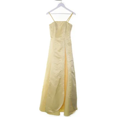 Evening gown (Yellow) from Niente Polyester