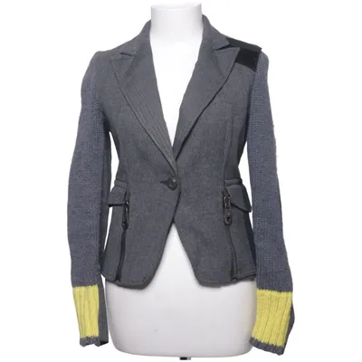 Blazer (Gray, Yellow, Black) from Anna Biagini