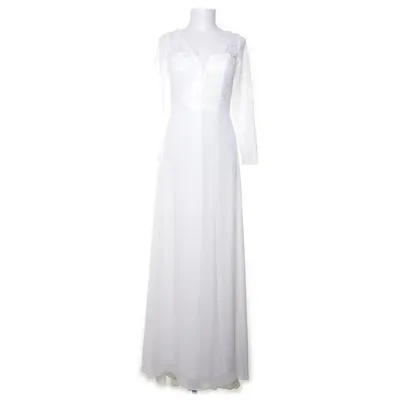 Brudekjole (Hvid) fra Ever Pretty Polyester, Elastan