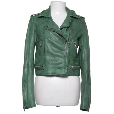 Bikerjack (Groen) van Oakwood Katoen, Polyester
