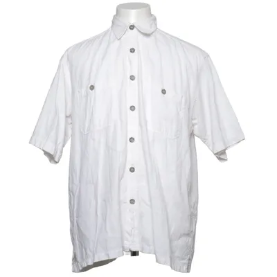 Kortärmad skjorta (Vit) från Workwear Bomull, Linne