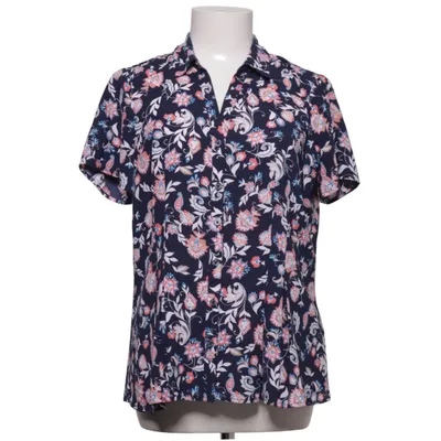 Kortärmad skjorta (Blå, Flerfärgad) från Dana Buchman Polyester