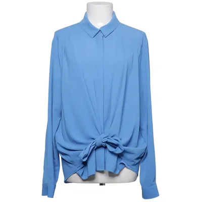 Knytblus (Blå) från Adolfo Dominguez Elastan, Polyester