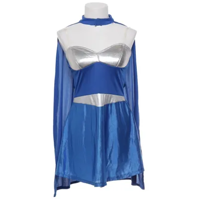 Maskeradkläder (Blå, Silverfärgad) från Wicked Costumes Polyester
