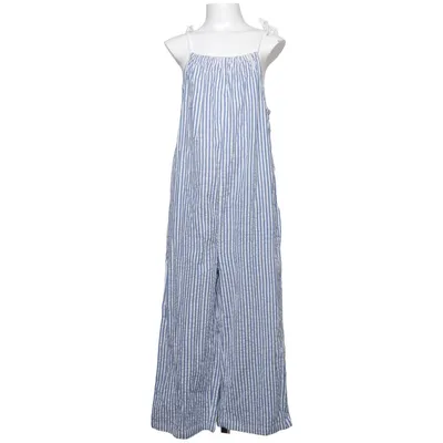 Byxdress (Blå, Vit) från Rikiki Bomull