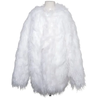 Winterjas (Wit) van ASOS Acryl, Polyester