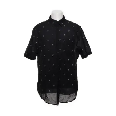 Kortärmad skjorta (Svart, Flerfärgad) från H&M Bomull