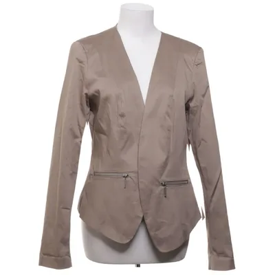 Blazer (Beige) von Bonprix Collection Baumwolle, Elasthan
