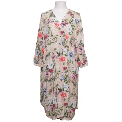 Kimono (Beige, Flerfärgad) från Zizzi Viskos