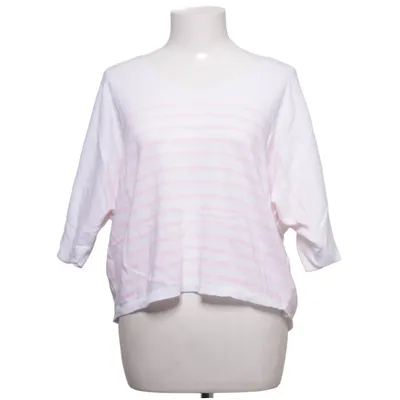 Sweater (White, Pink) from Flair Acrylic, Cotton