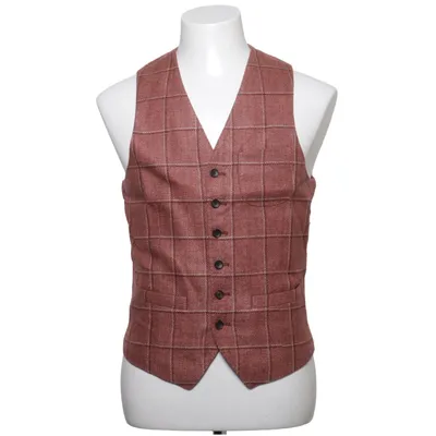 Kostymväst (Röd, Flerfärgad) från The Tailoring Club Hampa, Viskos, Ull