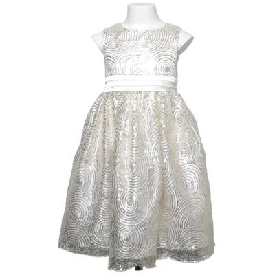 Bloemenmeisjes jurk (C40015) van Cinderella Polyester
