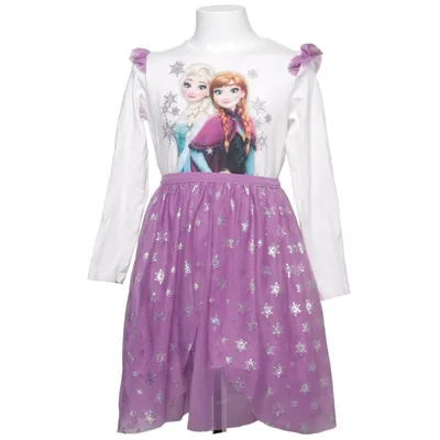 Klänning (Lila, Vit, Silverfärgad) från Disney