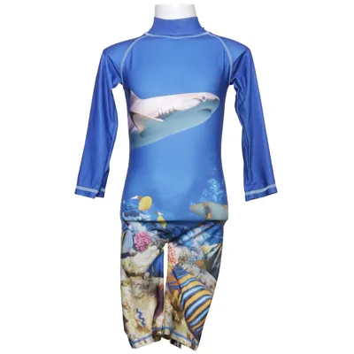 UV-kläder (Blå, Flerfärgad) från Swimpy Elastan, Polyester