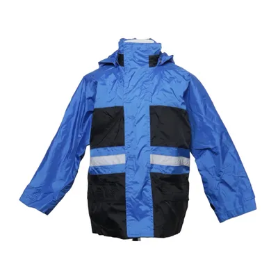 Rain jacket (Blue, Black, Silver) from Cinema Polyamide