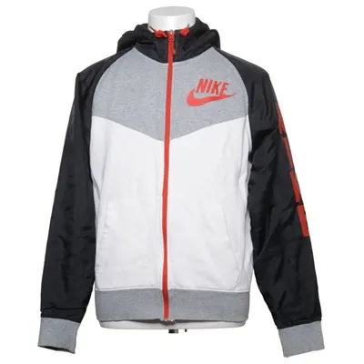 Huvtröja (Svart, Grå, Vit, Röd) från Nike Sportswear Bomull, Polyester