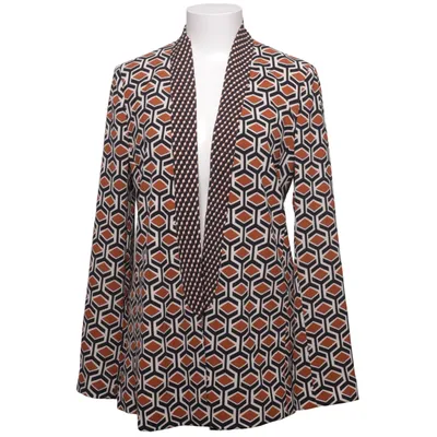 Blazer (Brun, Sort, Hvid) fra Sisley Elastan, Polyester