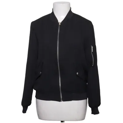 Bomberjacka (Svart) från Zara Basic Collection Elastan, Polyester