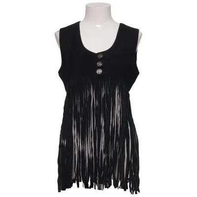 Lederweste (Schwarz) von Two & Two Leder, Polyester