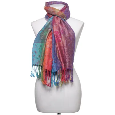 Halsduk (Flerfärgad) från Pashmina