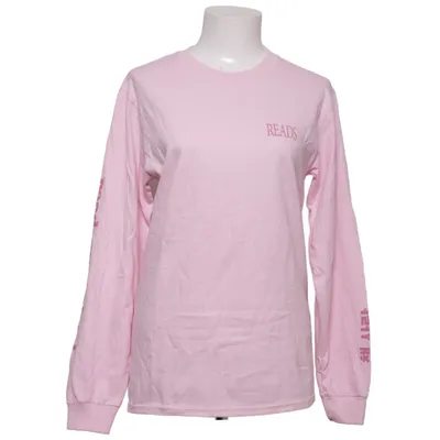 Langærmet t-shirt (Pink) fra Gildan Activewear Bomuld