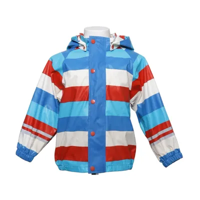 Regnjacka (Blå, Röd, Vit, Flerfärgad) från Peekaboo Polyester
