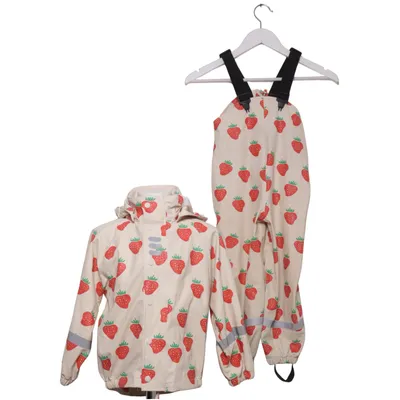 Regenkleidung (Beige, Rot, Grün) von Rikiki Polyester, Polyurethan