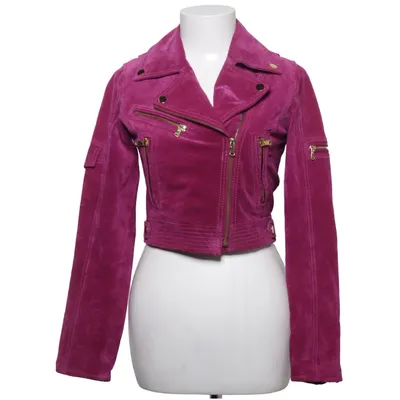 Bikerjacka (Lila) från Rock'n Blue Skinn, Polyester