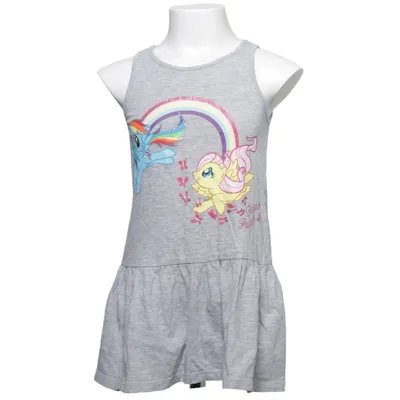 Jurk (Grijs, Meerkleurig) van H&M Hasbro Katoen, Viscose