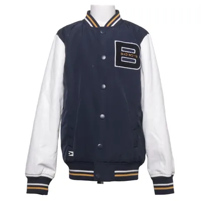 Veste universitaire (Bleu, Blanc) de Bad boys Polyester