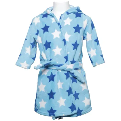 Badekåbe (Blå, Hvid) fra Rebel Polyester