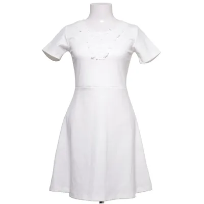 Jurk (Wit) van Wow Elastaan, Polyester, Viscose