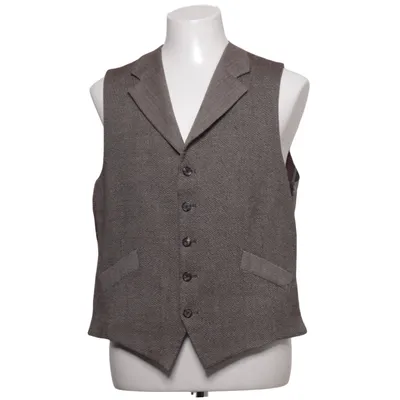 Suit vest (Brown, Multicolored) from Etro Silk, Wool