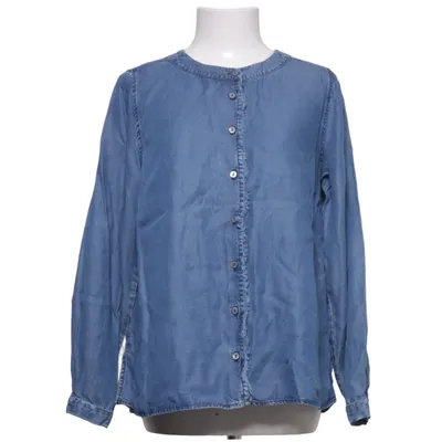 Denim blouse (Blauw) van Milano Italy Tencel