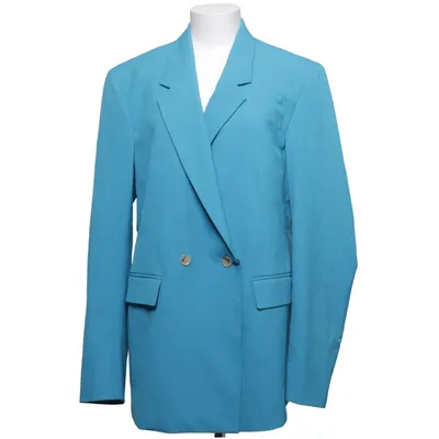 Blazer (Blue) from Zara Elastane, Polyester, Viscose