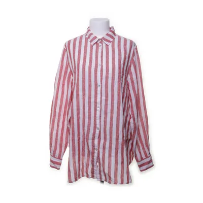 Shirt (Rood, Wit) van H&M+ Linnen