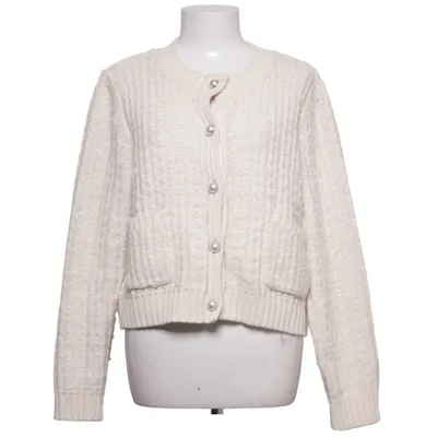 Kofta (Vit) från KappAhl Akryl, Bomull, Polyester, Ull