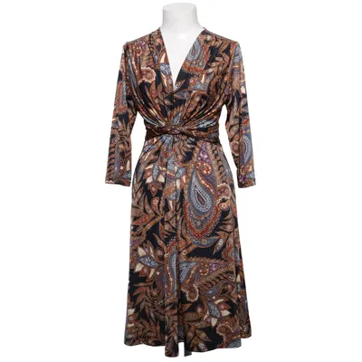 Klänning (Svart, Brun, Flerfärgad) från Ilse Jacobsen Elastan, Polyester