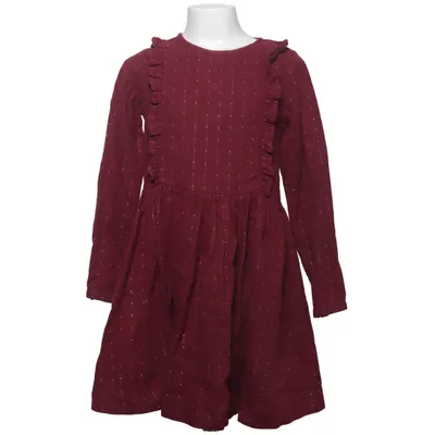 Klänning (Röd, Flerfärgad) från Petit Bateau Bomull, Metallfiber