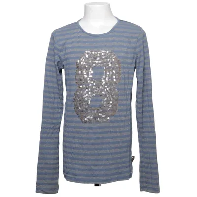 Långärmad t-shirt (Blå, Grå) från POMPdeLUx