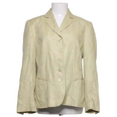 Blazer (Groen) van Basler Katoen, Zijde, Viscose