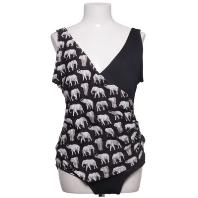 Maillot de bain une pièce (Noir, Blanc) de Saltabad Élasthane, Polyester