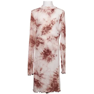 Dress (Beige, White) from Verge Girl Cotton, Polyester