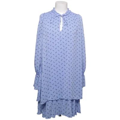 Jurk (Blauw, Zwart) van MbyM Polyester, Viscose