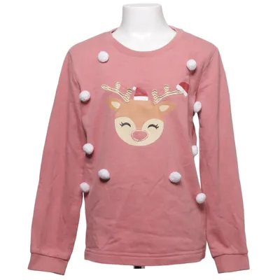 Kersttrui (Roze) van Alive Katoen, Polyester