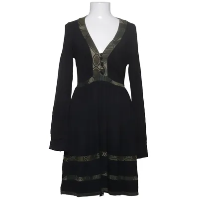 Klänning (Svart, Flerfärgad) från Nolita Elastan, Viskos, Ull