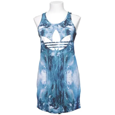 Träningsklänning (Blå, Vit, Flerfärgad) från Adidas Polyester