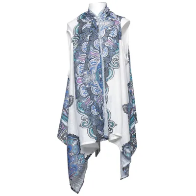 Gilet (Bleu, Blanc, Noir) de Jacqueline Riu