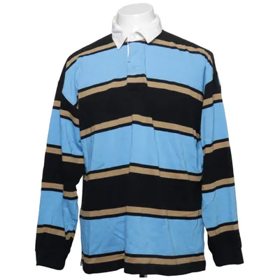 Rugbytröja (Blå, Svart, Beige) från H&M Bomull