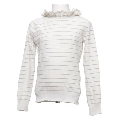 Tröja (Vit, Guldfärgad) från Émile et Ida Bomull, Polyamid, Polyester
